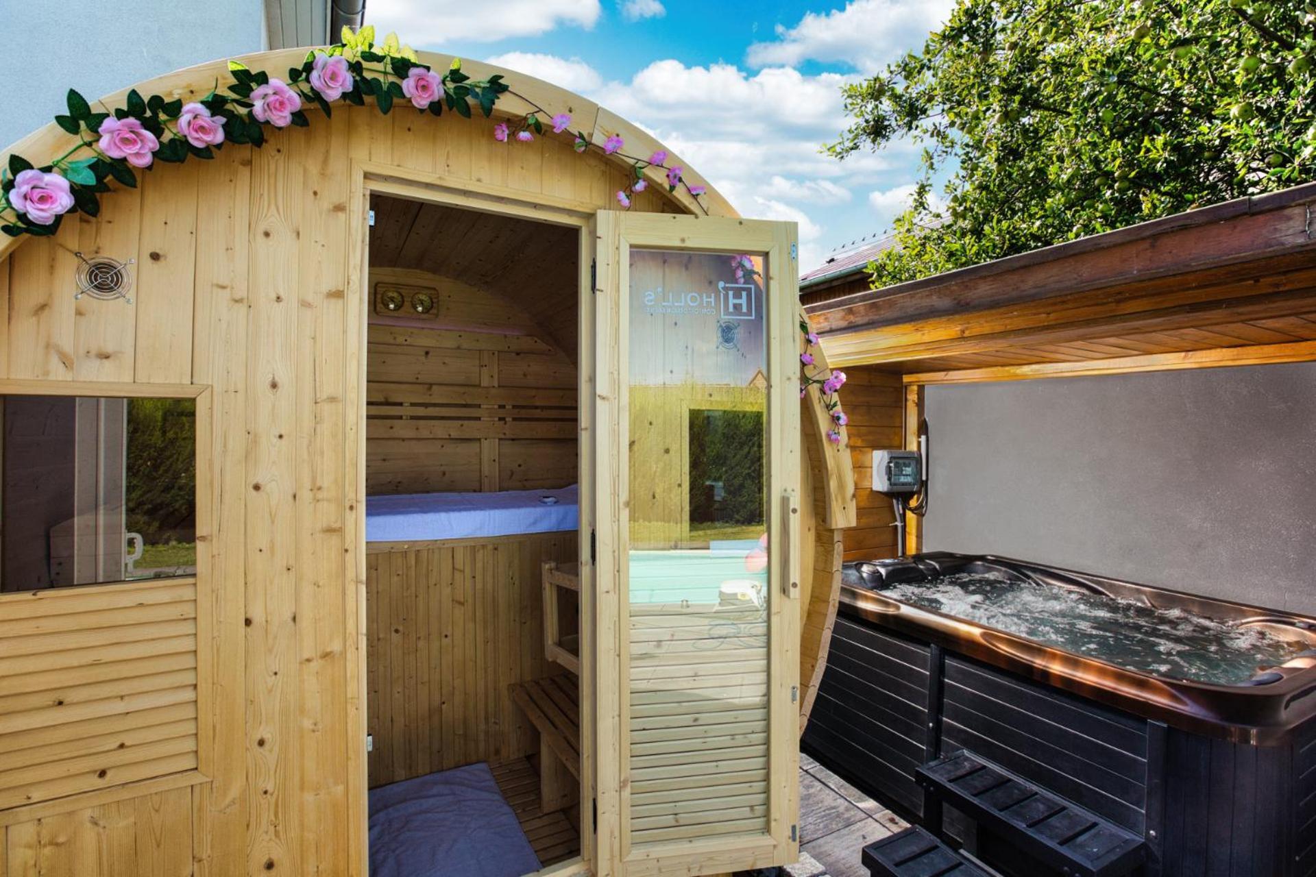Gites Spa Strasbourg - Studio Romantique, Jacuzzi, Sauna, Terrasse Privee Furdenheim Esterno foto
